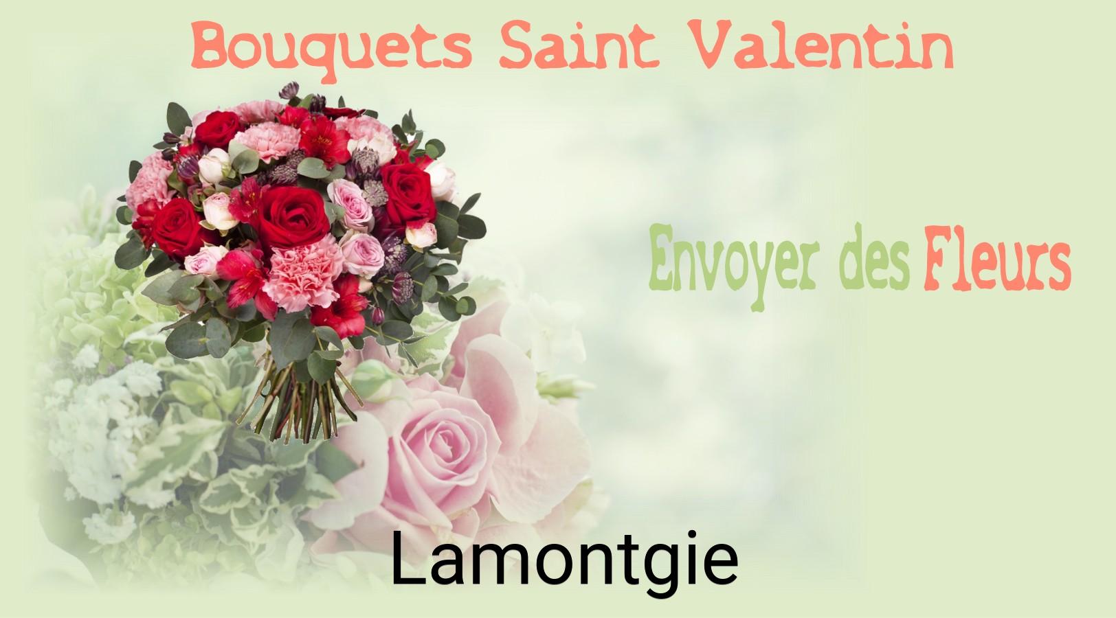 Roses de Saint-Valentin livrées à Lamontgie
